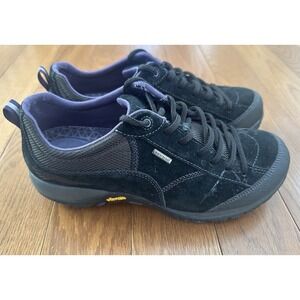 Dansko Paisley Womens EU 37 US 8.5 Waterproof Vibram Walking Shoes‎ Black Purple